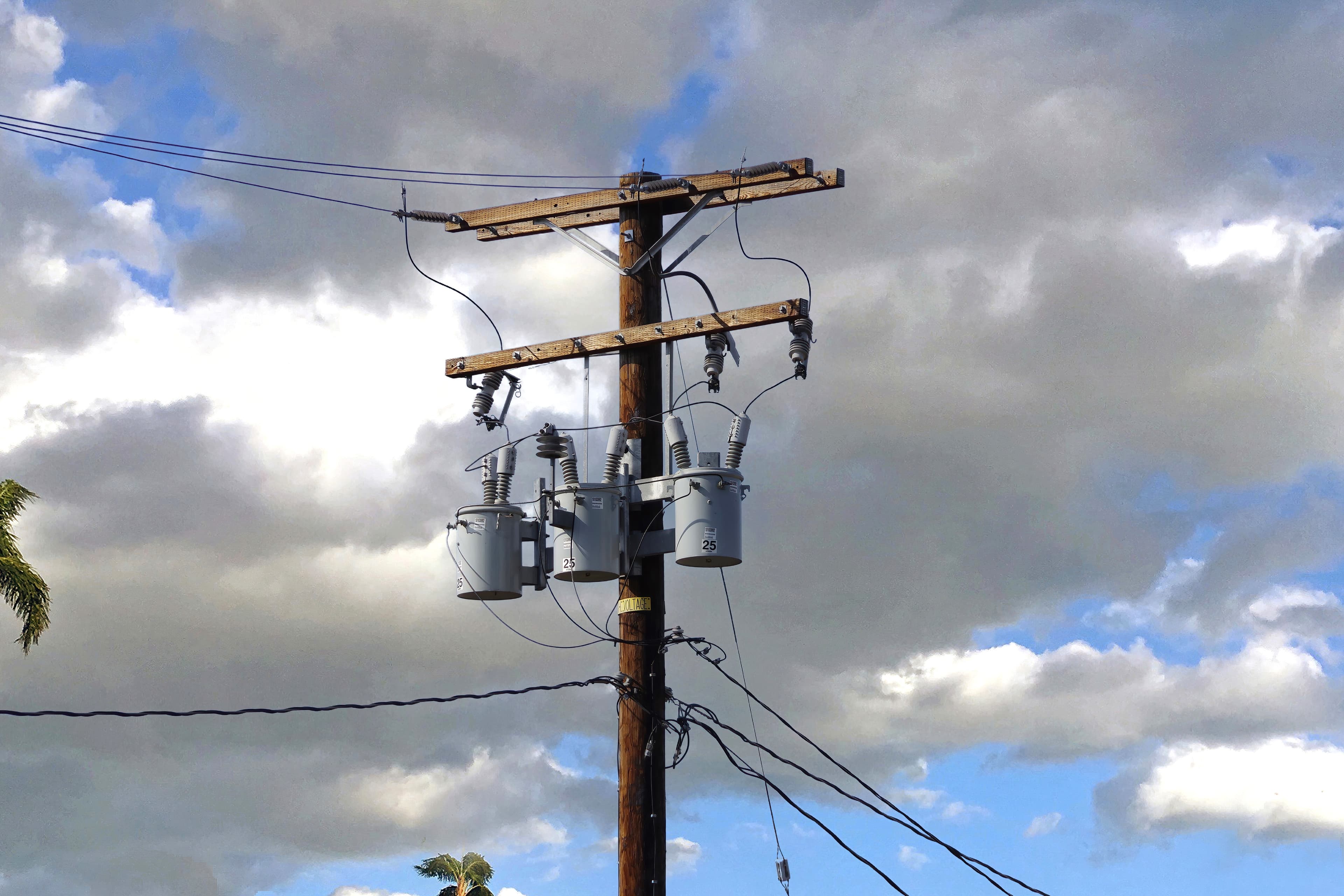 High load power grid